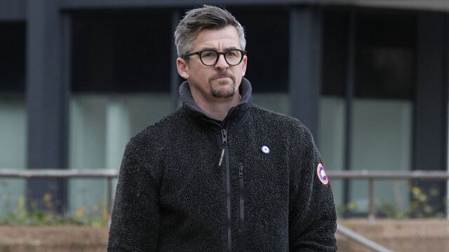 Joey Barton arriving at Liverpool Crown Court, for sentencing for sending grossly offensive social media posts about broadcaster Jeremy Vine and TV football pundits Lucy Ward and Eni Aluko. Picture date: Monday December 8, 2025.