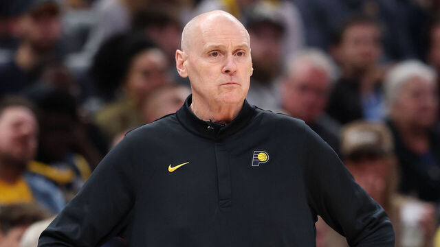 INDIANAPOLIS, INDIANA - OCTOBER 23: Rick Carlisle the head coach of the Indiana Pacers against the Oklahoma City Thunder at Gainbridge Fieldhouse on October 23, 2025 in Indianapolis, Indiana.