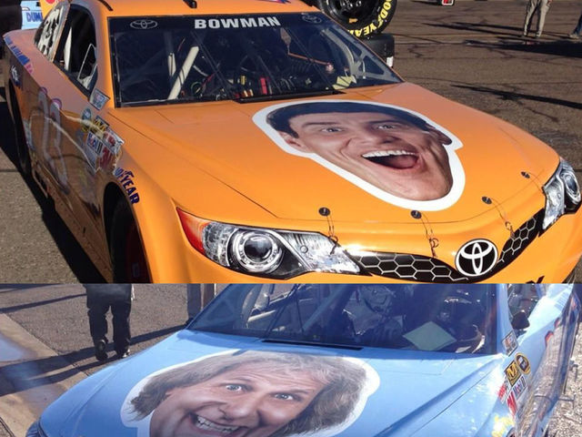 Dumb Racing Helments BK Racing goes 'Dumb and Dumber' in Phoenix | theScore
