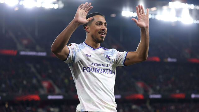 BASEL, SWITZERLAND - DECEMBER 11: Youri Tielemans of Aston Villa celebrates scoring his team's second goal during the UEFA Europa League 2025/26 League Phase MD6 match between FC Basel 1893 and Aston Villa FC at St. Jakob-Park on December 11, 2025 in Basel, Switzerland.