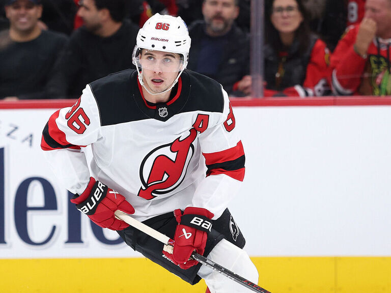 Devils' Hughes returns after 18-game absence