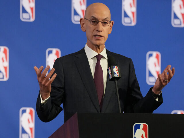 Basketball: NBA Commissioner Adam Silver speaks to the media during a press conference at the St. Regis Hotel New York, NY 9/10/2025CREDIT: Erick W. Rasco