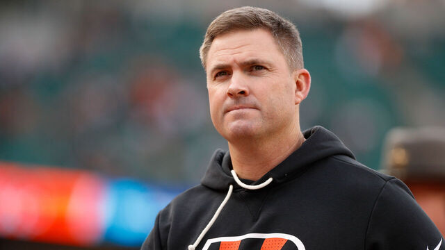 CINCINNATI, OH - DECEMBER 28: Cincinnati Bengals head coach Zac Taylor walks off the field after the game against the Arizona Cardinals and the Cincinnati Bengals on December 28, 2025, at Paycor Stadium in Cincinnati, OH.