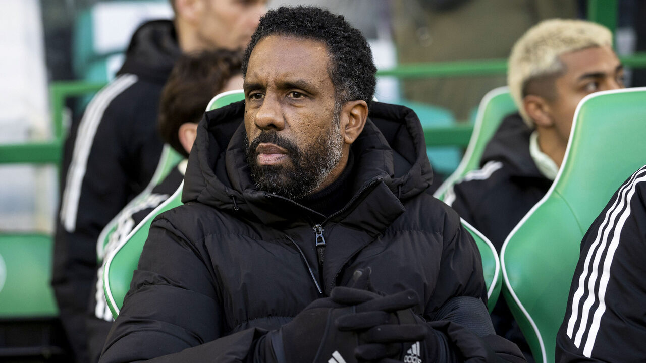 GLASGOW, SCOTLAND - JANUARY 03: Celtic manager Wilfried Nancy during a William Hill Premiership match between Celtic and Rangers at Celtic Park, on January 03, 2026, in Glasgow, Scotland.