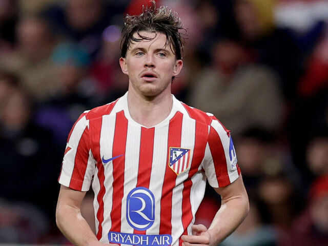 MADRID, SPAIN - NOVEMBER 29: Conor Gallagher of Atletico Madrid during the LaLiga EA Sports match between Atletico Madrid v Real Oviedo at the Estadio Civitas Metropolitano on November 29, 2025 in Madrid Spain
