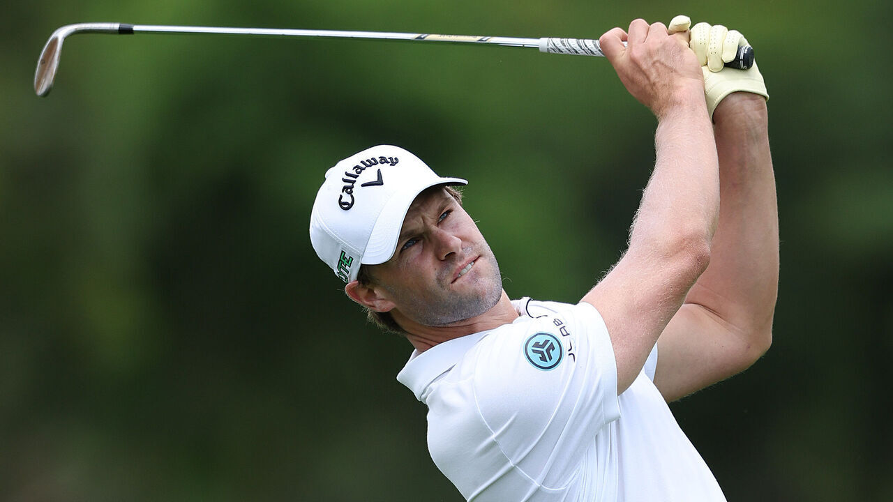 SUN CITY, SOUTH AFRICA - DECEMBER 05: Thomas Detry of Belgium plays his second shot on the first hole on Day Two of the Nedbank Golf Challenge in honour of Gary Player 2026 at Gary Player CC on December 05, 2025 in Sun City, South Africa.