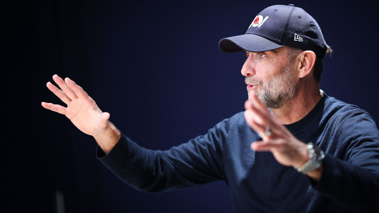 Jurgen Klopp, German football coach and "Global Head of Soccer" at Red Bull, is pictured during an AFP interview at RB Leipzig's headquarters in Leipzig, eastern Germany, on January 17, 2026. Despite leaving Liverpool as one of the most highly regarded coaches in football in 2024, Jurgen Klopp said he never considered himself among the game's best.