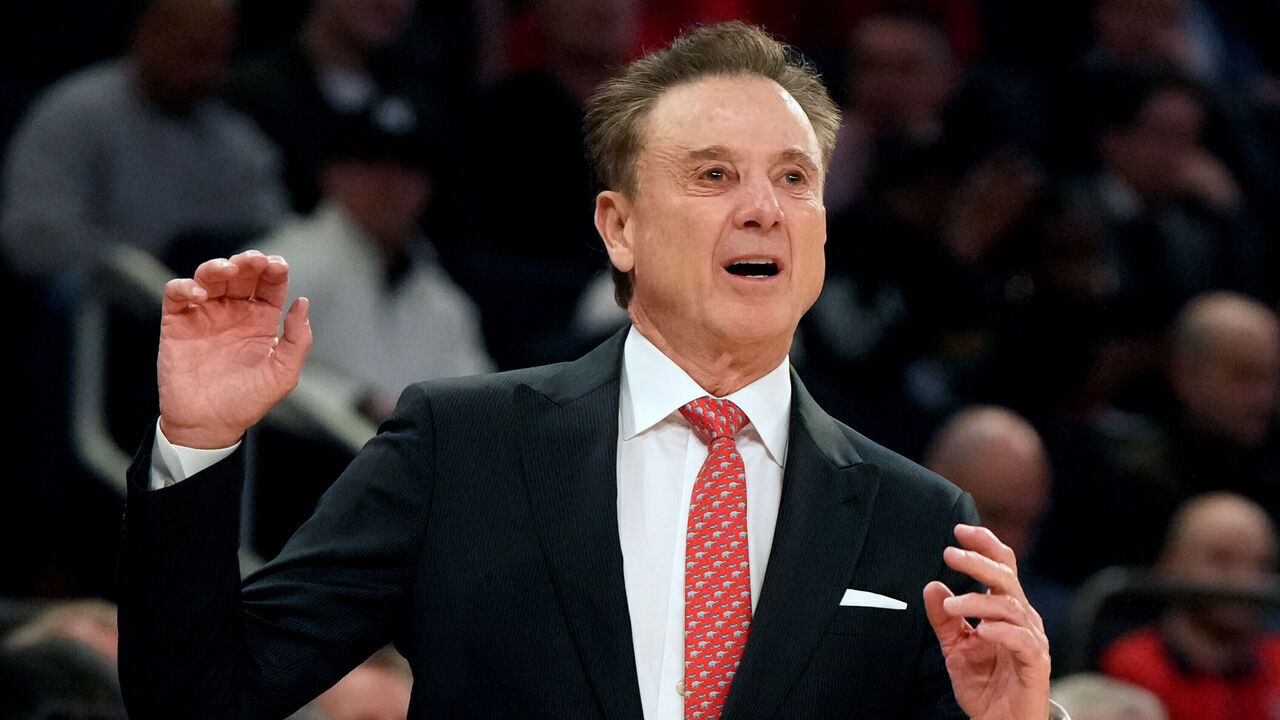 NEW YORK, NEW YORK - JANUARY 13: Head coach Rick Pitino of the St. John's Red Storm looks on during a college basketball game against the Marquette Golden Eagles at Madison Square Garden on January 13, 2026 in New York City.