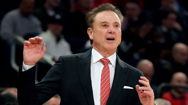NEW YORK, NEW YORK - JANUARY 13: Head coach Rick Pitino of the St. John's Red Storm looks on during a college basketball game against the Marquette Golden Eagles at Madison Square Garden on January 13, 2026 in New York City.