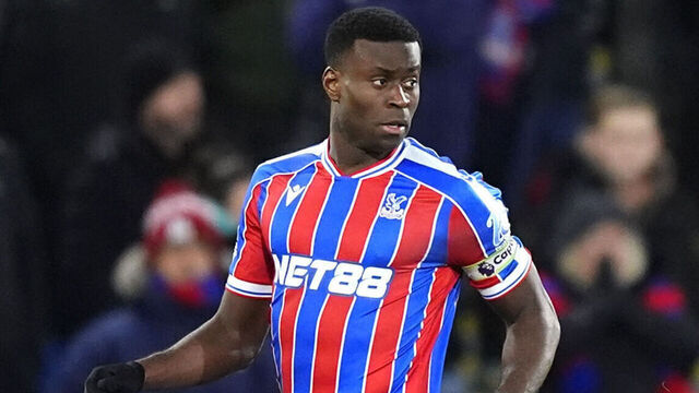 Crystal Palace's Marc Guehi in action during the Premier League match at Selhurst Park, London. Picture date: Wednesday January 7, 2026.