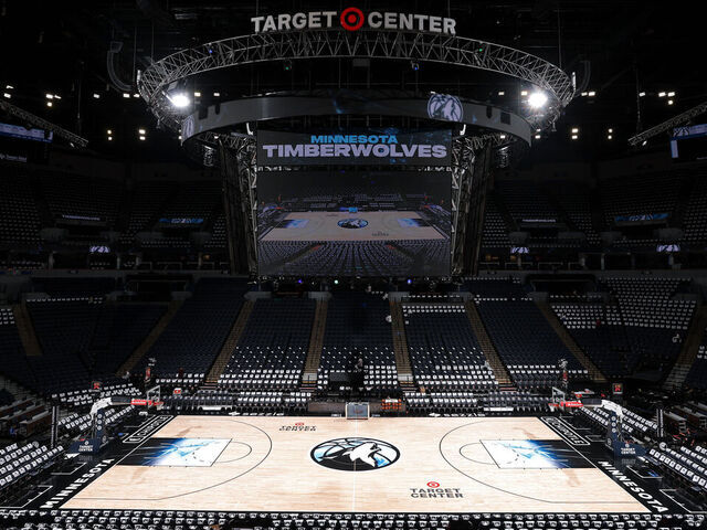 MINNEAPOLIS, MN - NOVEMBER 17: An overall view of the arena before the game between the Phoenix Suns and the Minnesota Timberwolves on November 17, 2024 at Target Center in Minneapolis, Minnesota. Mandatory Copyright Notice: Copyright 2024 NBAE