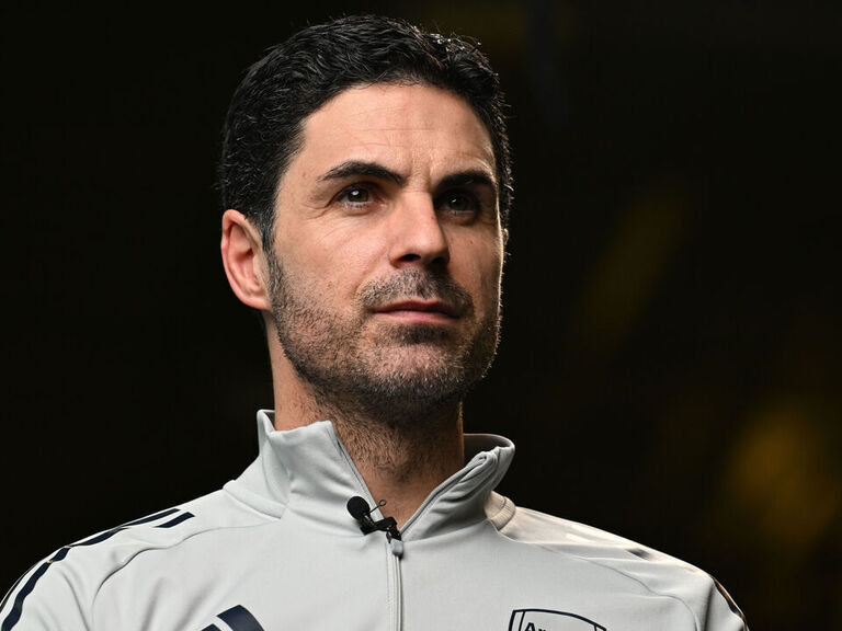 Arteta wants Arsenal to embrace title pressure ahead of Man City clash