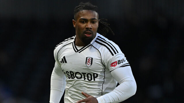 LONDON, ENGLAND - JANUARY 10: Adama Traore of Fulham in action during the Emirates FA Cup Third Round match between Fulham and Middlesbrough on January 10, 2026 in London, England.