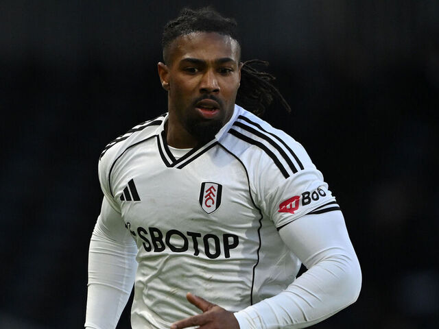 LONDON, ENGLAND - JANUARY 10: Adama Traore of Fulham in action during the Emirates FA Cup Third Round match between Fulham and Middlesbrough on January 10, 2026 in London, England.