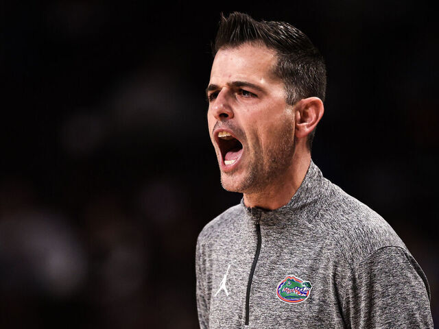 COLUMBIA, SOUTH CAROLINA - JANUARY 28: Head Coach Todd Golden of the Florida Gators reacts during the first half of the basketball game against the South Carolina Gamecocks at Colonial Life Arena on January 28, 2026 in Columbia, South Carolina.