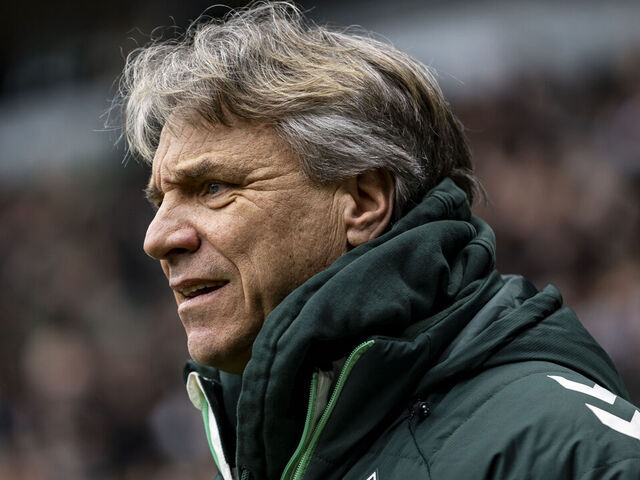 BREMEN, GERMANY - JANUARY 31: Headcoach Horst Steffen of Borussia Moenchengladbach is seen before the Bundesliga match between SV Werder Bremen and Borussia Moenchengladbach at Weserstadion on January 31, 2026 in Bremen, Germany.