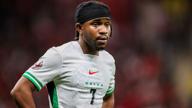 Rabat, Morocco - January 14: Nigeria's Ademola Lookman during the Africa Cup Of Nations Semi-final match between Nigeria and Morocco at Prince Moulay Abdellah Stadium on January 14, 2026 in Rabat, Morocco.