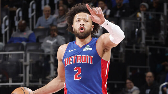 DETROIT, MI - FEBRUARY 3: Cade Cunningham #2 of the Detroit Pistons handles the ball during the game against the Denver Nuggets on February 3, 2026 at Little Caesars Arena in Detroit, Michigan. NOTE TO USER: User expressly acknowledges and agrees that, by downloading and/or using this photograph, User is consenting to the terms and conditions of the Getty Images License Agreement. Mandatory Copyright Notice: Copyright 2026 NBAE