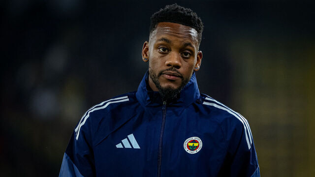 Jhon Duran of Fenerbahce SK warms up before the match. Fenerbahce and Aston Villa faced each other at UEFA Europa League 2025/26 League Phase MD7. The match took place in Chobani Fenerbahce Sukru Saracoglu Stadium on January 22th, 2026.