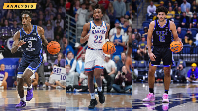 Race for NBA's No. 1 pick: Could Boozer or Dybantsa leap Peterson?