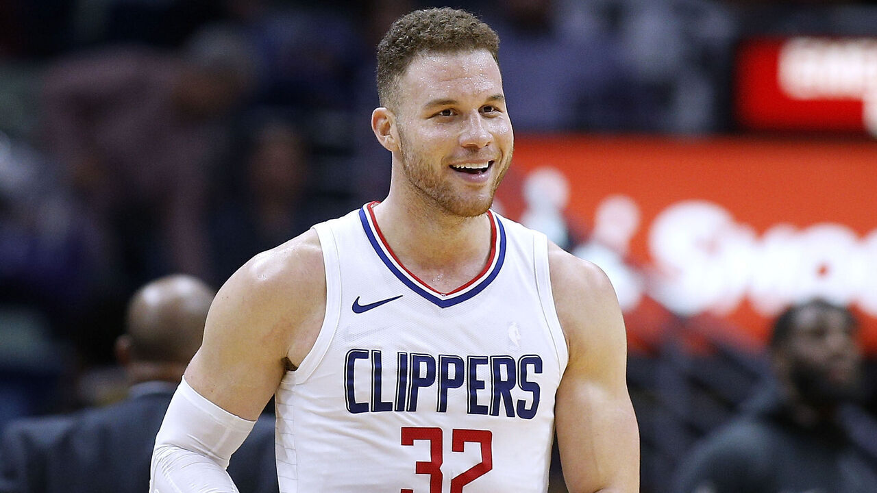NEW ORLEANS, LA - JANUARY 28: Blake Griffin #32 of the LA Clippers reacts during a game against the New Orleans Pelicans at the Smoothie King Center on January 28, 2018 in New Orleans, Louisiana.