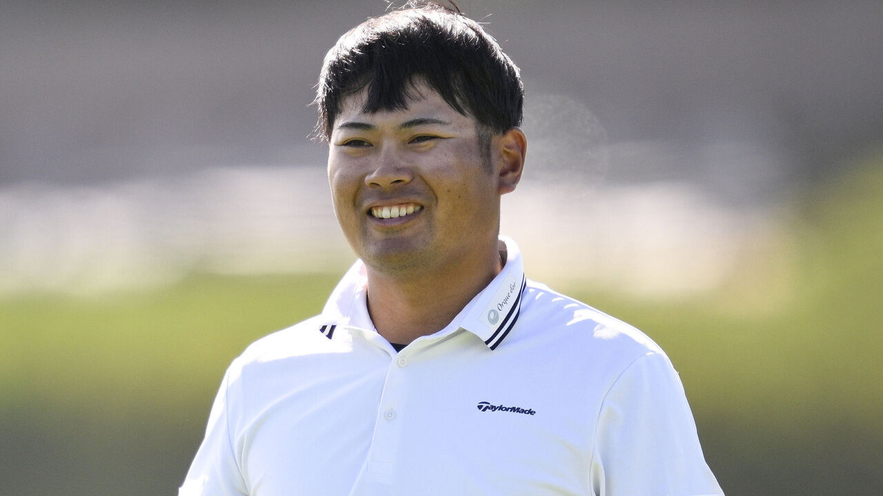 PEBBLE BEACH, CALIFORNIA - FEBRUARY 12: Ryo Hisatsune of Japan walks on the 18th green during the first round of the AT&T Pebble Beach Pro-Am 2026 at Pebble Beach Golf Links on February 12, 2026 in Pebble Beach, California.