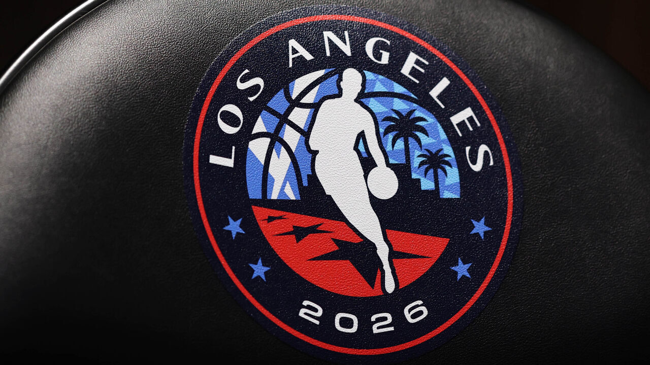 LOS ANGELES, CA - FEBRUARY 13: An unclose detailed shot of the seating during the Rising Stars Practice and Media Availability as part of NBA All-Star Weekend on Friday, February 13, 2026 at Intuit Dome in Los Angeles, California. NOTE TO USER: User expressly acknowledges and agrees that, by downloading and/or using this Photograph, user is consenting to the terms and conditions of the Getty Images License Agreement. Mandatory Copyright Notice: Copyright 2026 NBAE
