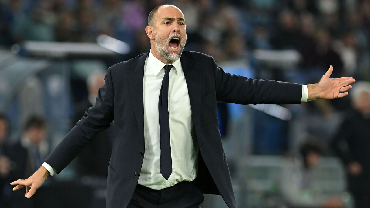 Juventus trainer Igor Tudor during the Lazio v Juventus match at the Olimpico stadium. Rome (Italy), October 26th, 2025