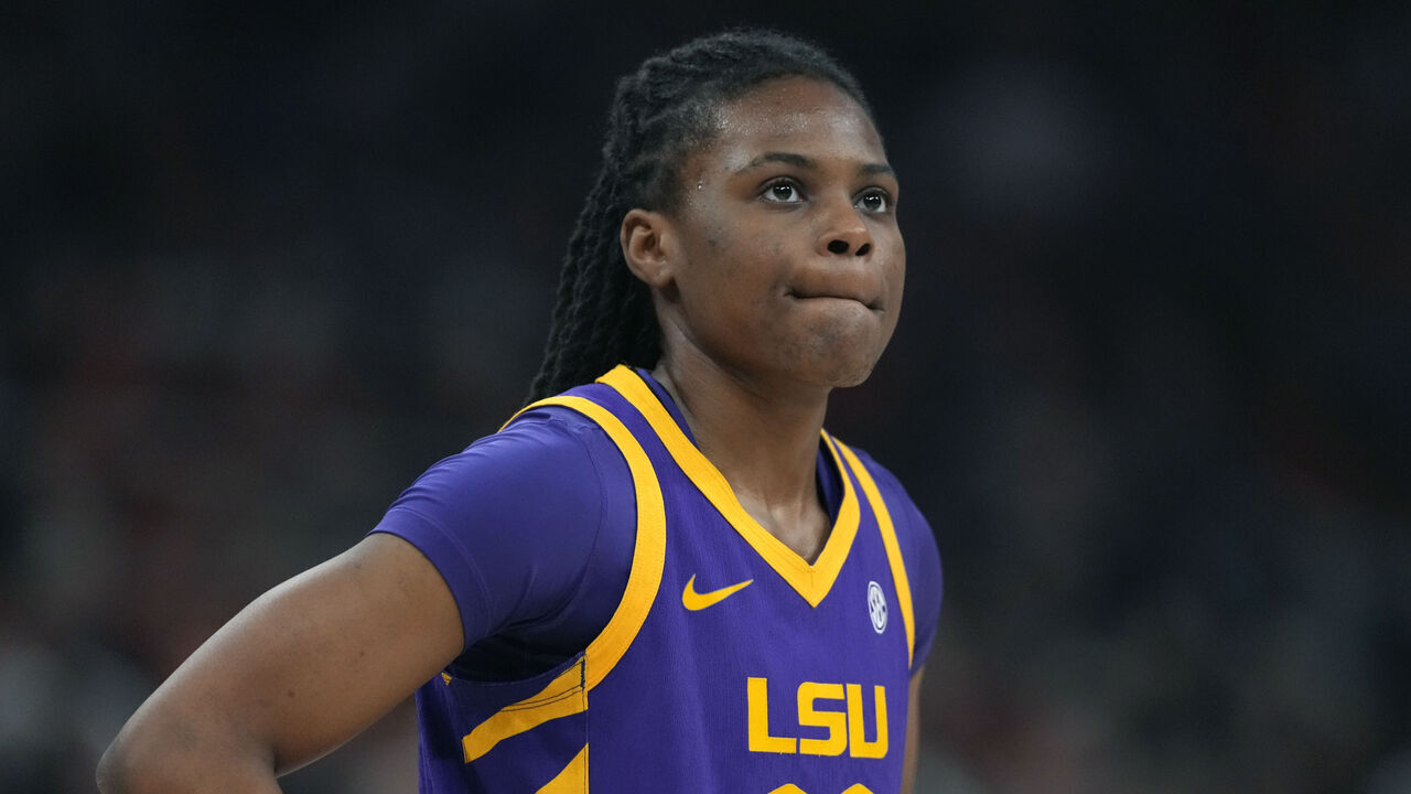 AUSTIN, TEXAS - FEBRUARY 5: MiLaysia Fulwiley #23 of the LSU Tigers during the first half against the Texas Longhorns at Moody Center on February 5, 2026 in Austin, Texas.