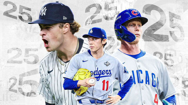 Rising Stars: MLB's top 25 players 25 and under for 2026: 25-11