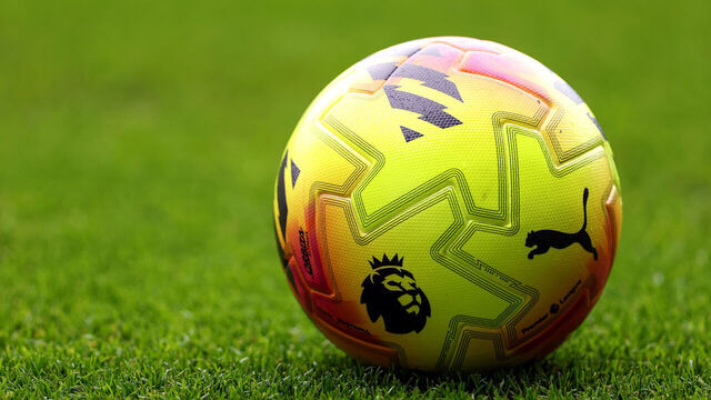 LONDON, ENGLAND - FEBRUARY 22: A detailed view of a Puma match ball prior to the Premier League match between Crystal Palace and Wolverhampton Wanderers at Selhurst Park on February 22, 2026 in London, England.