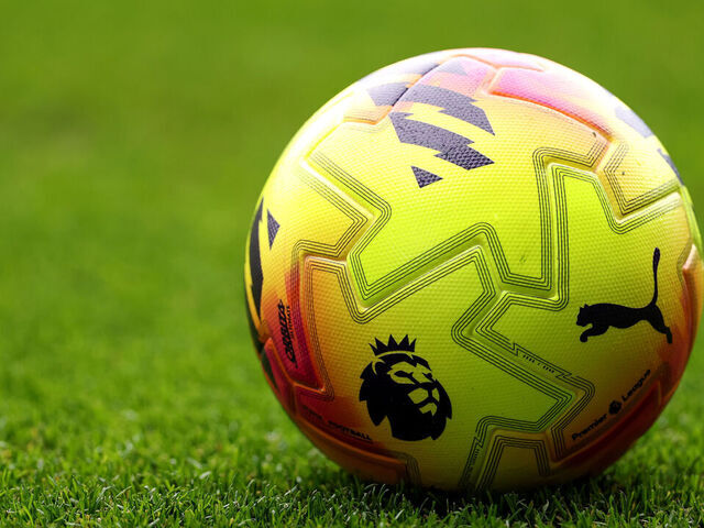 LONDON, ENGLAND - FEBRUARY 22: A detailed view of a Puma match ball prior to the Premier League match between Crystal Palace and Wolverhampton Wanderers at Selhurst Park on February 22, 2026 in London, England.
