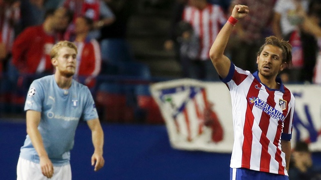 Cerci makes 1st Atletico appearance in 2 years