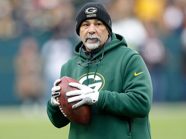 GREEN BAY, WISCONSIN - JANUARY 07: Assistant head coach and special teams coordinator Rich Bisaccia of the Green Bay Packers looks on before the game between the Green Bay Packers and Chicago Bears at Lambeau Field on January 07, 2024 in Green Bay, Wisconsin.