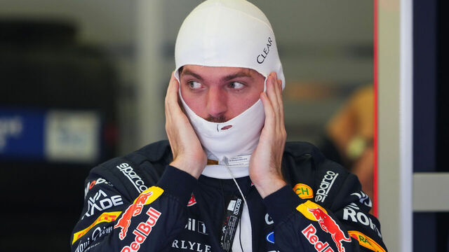 BAHRAIN, BAHRAIN - FEBRUARY 20: Max Verstappen of the Netherlands and Oracle Red Bull Racing prepares to drive in the garage during day three of F1 Testing at Bahrain International Circuit on February 20, 2026 in Bahrain, Bahrain.