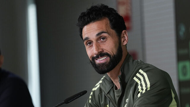 VALDEBEBAS, SPAIN - MARCH 05: Alvaro Arbeloa attends his press conference during the training day of Real Madrid ahead the Spanish League, LaLiga EA Sports, football match against RC Celta de Vigo at Ciudad Deportiva Real Madrid on March 05, 2026, in Valdebebas, Madrid, Spain.