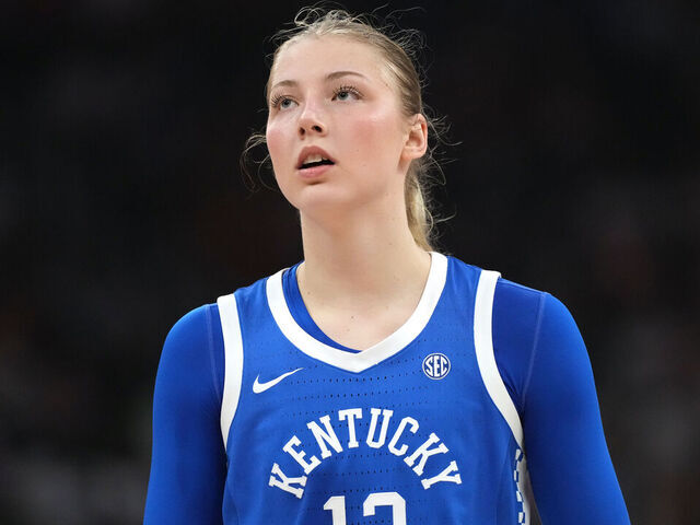 AUSTIN, TEXAS - FEBRUARY 9: Clara Strack #13 of the Kentucky Wildcats prepares to shoot a free throw during the first half against the Texas Longhorns at Moody Center on February 9, 2026 in Austin, Texas.