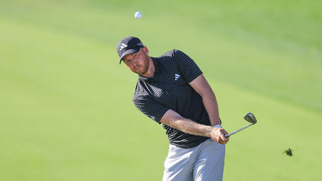 ORLANDO, FLORIDA - MARCH 05: Daniel Berger of The United States plays his third shot on the first hole during the first round of the Arnold Palmer Invitational presented by Mastercard 2026 at Arnold Palmer Bay Hill Golf Course on March 05, 2026 in Orlando, Florida.