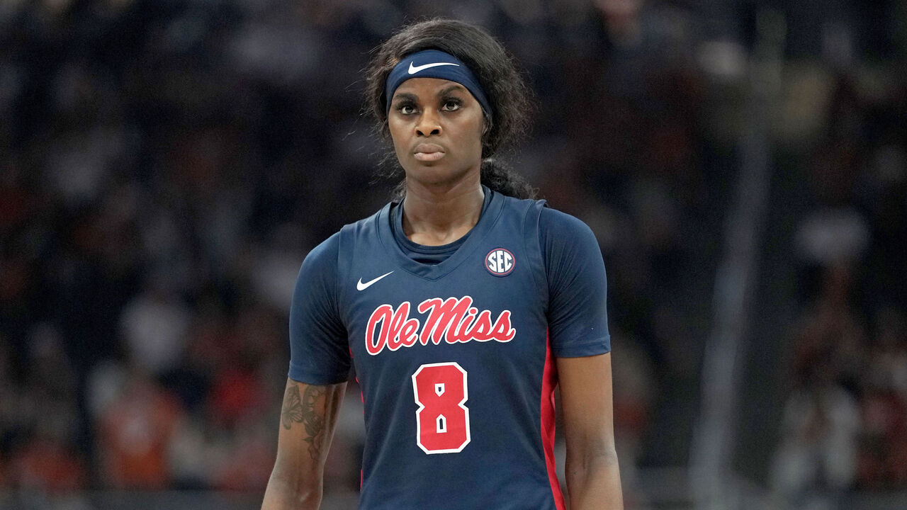 AUSTIN, TEXAS - JANUARY 4: Latasha Lattimore #8 of the Ole Miss Running Rebels during the second half against the Texas Longhorns at Moody Center on January 4, 2026 in Austin, Texas.