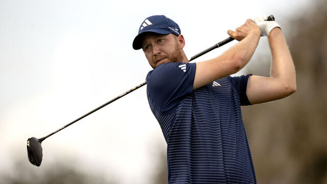 ORLANDO, FLORIDA - MARCH 6: Daniel Berger tees off from the eighth hole tee during the second round of the Arnold Palmer Invitational presented by Mastercard 2026 at Arnold Palmer Bay Hill Golf Course on March 6, 2026 in Orlando, Florida.