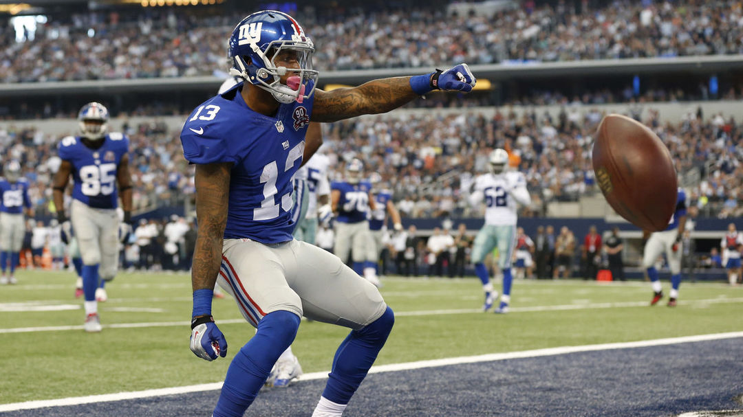 VIDEO: Giants' Odell Beckham Jr. breaks out the whip dance | theScore