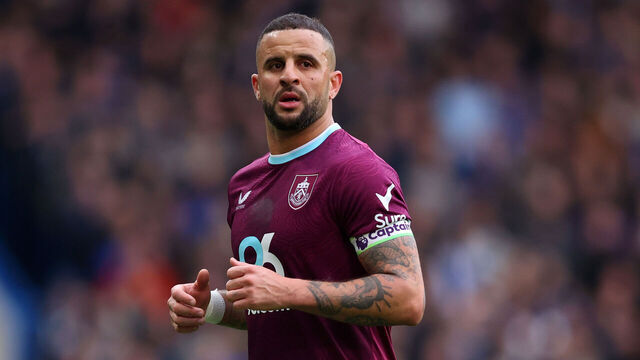 LONDON, ENGLAND - FEBRUARY 21: Kyle Walker of Burnley during the Premier League match between Chelsea and Burnley at Stamford Bridge on February 21, 2026 in London, United Kingdom.