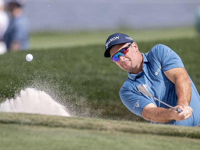 ORLANDO, FLORIDA - MARCH 7: Ryan Fox hits a bunker shot on the 7th hole during the third round of the Arnold Palmer Invitational presented by Mastercard 2026 at Arnold Palmer Bay Hill Golf Course on March 7, 2026 in Orlando, Florida.