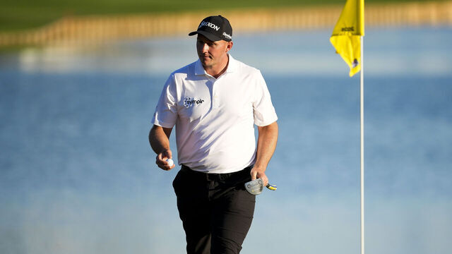 PONTE VEDRA BEACH, FLORIDA - MARCH 12: Sepp Straka of Austria walks off the 18th hole green during the first round of THE PLAYERS Championship at Stadium Course at TPC Sawgrass on March 12, 2026 in Ponte Vedra Beach, Florida.