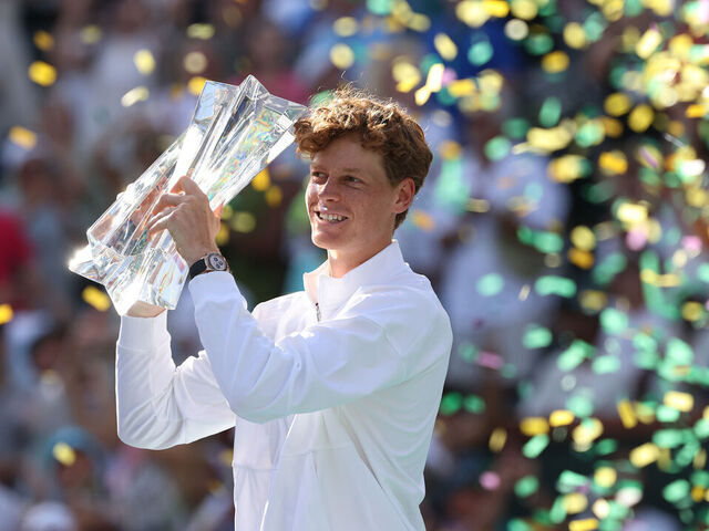 Sinner beats Medvedev, wins Indian Wells title without dropping set |  theScore.com