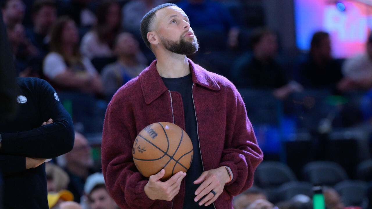 SAN FRANCISCO, CALIFORNIA - MARCH 13: Stephen Curry of Warriors is seen during the NBA game 34 between Minnesota Timberwolves and Golden State Warriors in San Francisco at Chase Center on March 13, 2026 in San Francisco, California, United States.