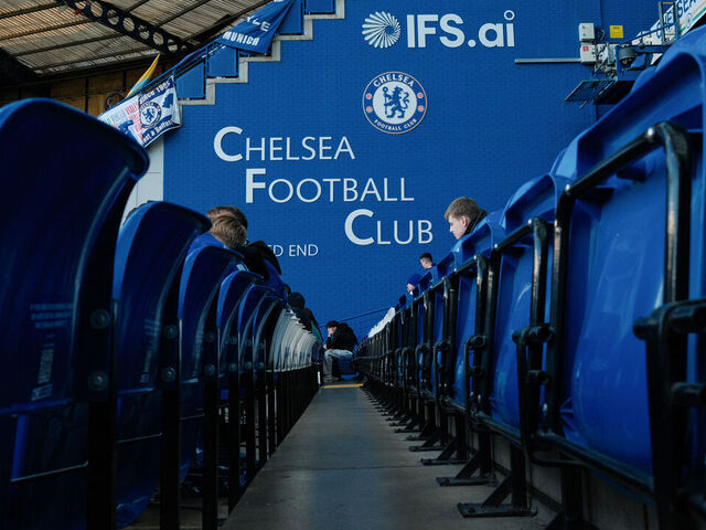 LONDON, ENGLAND - MARCH 14: A general view of Stamford Bridge during the Premier League match between Chelsea and Newcastle United at Stamford Bridge on March 14, 2026 in London, United Kingdom.