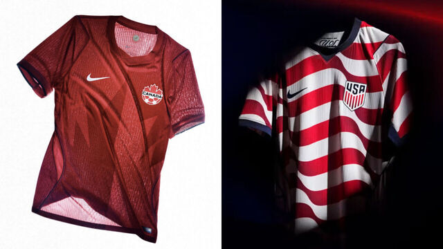 Co-hosts United States, Canada unveil 2026 World Cup kits