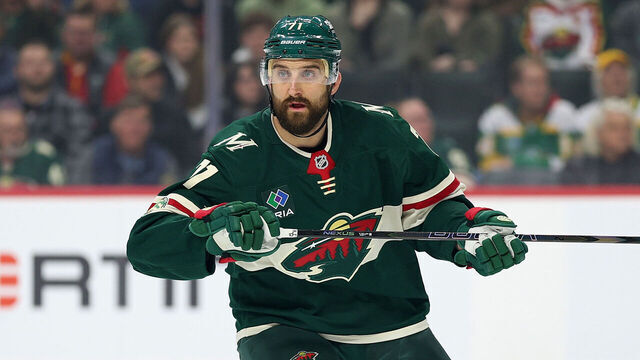 ST PAUL, MINNESOTA - MARCH 10: Nick Foligno #71 of the Minnesota Wild skates against the Utah Mammoth in the first period at Grand Casino Arena on March 10, 2026 in St Paul, Minnesota.