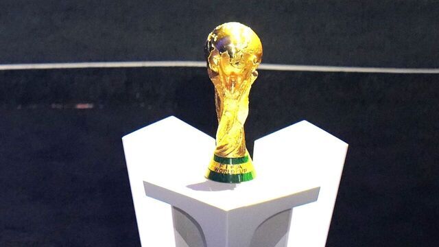 Draw Assistant Shaquille O'Neal holds the ticket of South Korea during the FIFA World Cup 2026 Final Draw at the Kennedy Center in Washington D.C., the United States.